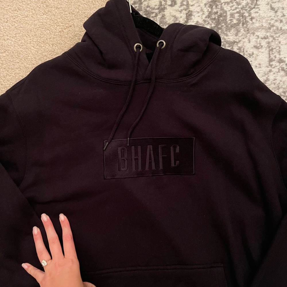 BHFAC All Black Women’s Hoodie 2XL - Picture 3 of 5